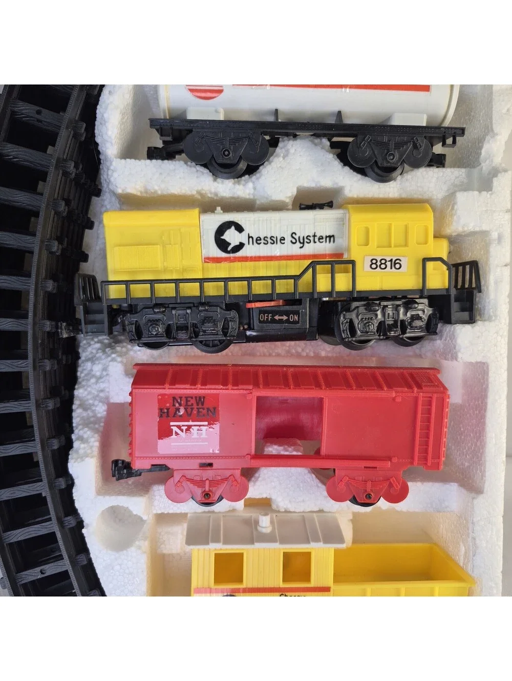 Vintage 1976-The Chessie Battery Diesel Train Set-Durham Rail Power NO.8816
